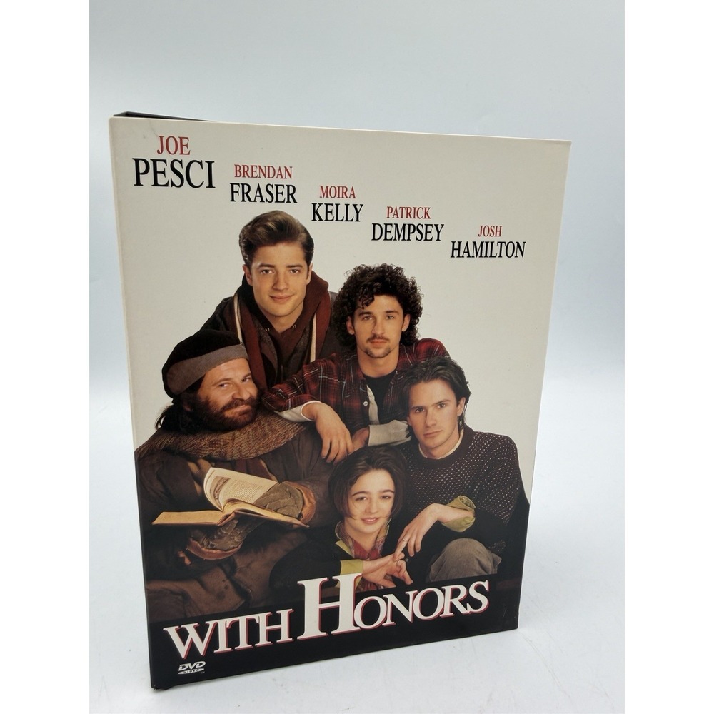 With Honors DVD Warner Bros Comedy Drama Joe Pesci Brendan Fraser PG-13 VG